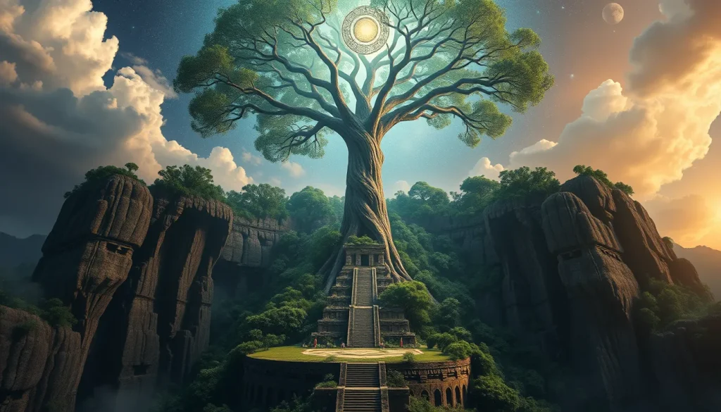 Featured image for The Vertical Universe: The 13 Heavens and 9 Underworlds of Maya Cosmology — Maya Cosmology