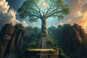 The Vertical Universe: The 13 Heavens and 9 Underworlds of Maya Cosmology