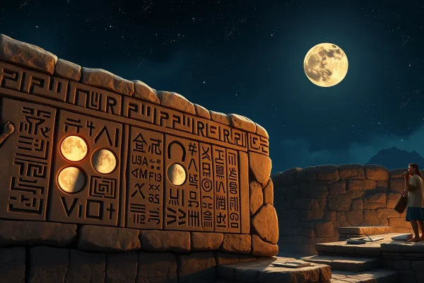 Tracking Lunar Cycles in Maya Hieroglyphic Inscriptions