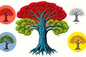 The Five World Trees: Directional Colors and Symbols in Maya Cosmology
