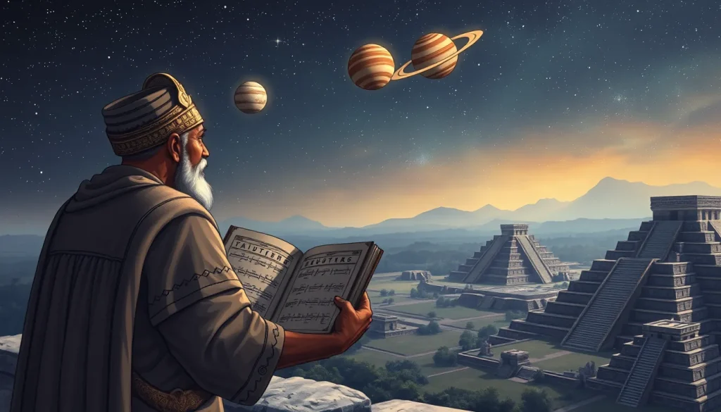 Featured image for Jupiter and Saturn in Maya Astronomy: Observations and Glyphs — Maya Astronomy