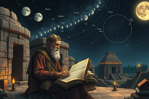 Maya Lunar Cycle Tracking and Eclipse Prediction Methods