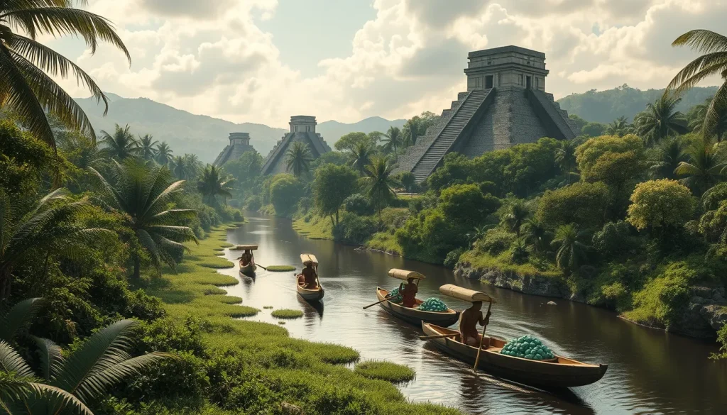 Featured image for Ancient Maya Trade Networks: Evidence from Obsidian, Jade, and Ceramics — Archaeology