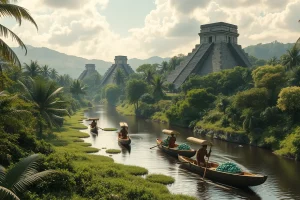 Ancient Maya Trade Networks: Evidence from Obsidian, Jade, and Ceramics